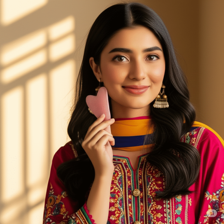 pink guasha in pakistan